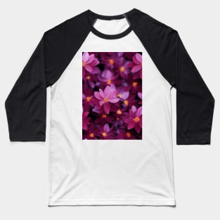 Beautiful Violet Red Burgundy Flowers, for all those who love nature #105 Baseball T-Shirt